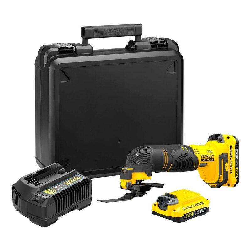 STANLEY - Kit Herramienta De Corte Oscilante 20v Stanley Sct500d2k-b2