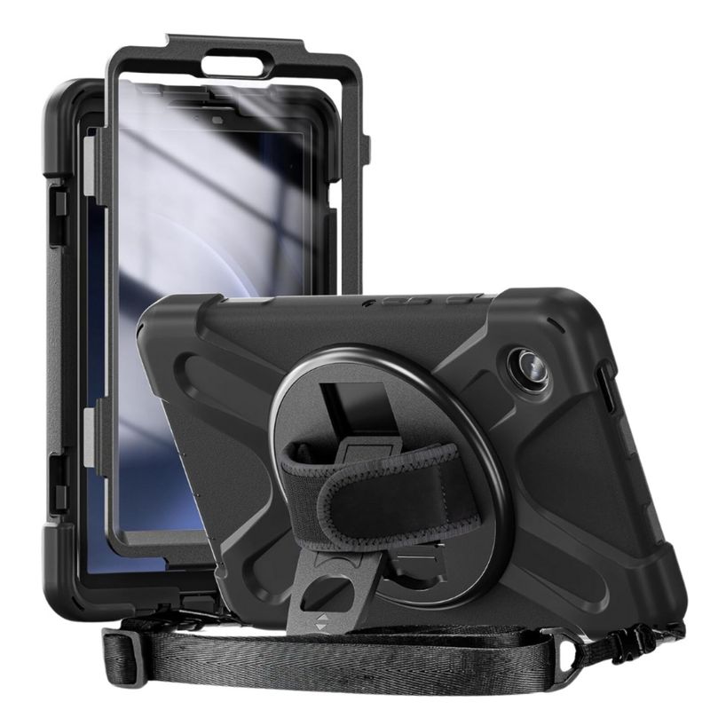 GENERICO - FUNDA TABLET SAMSUNG GALAXY TAB  A9 SM-X110 SM-X115 NEGRO