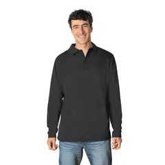 INDUSBORD - Polera Golf Hombre Manga Larga 100% Algodón Uv+pro Indusbord®