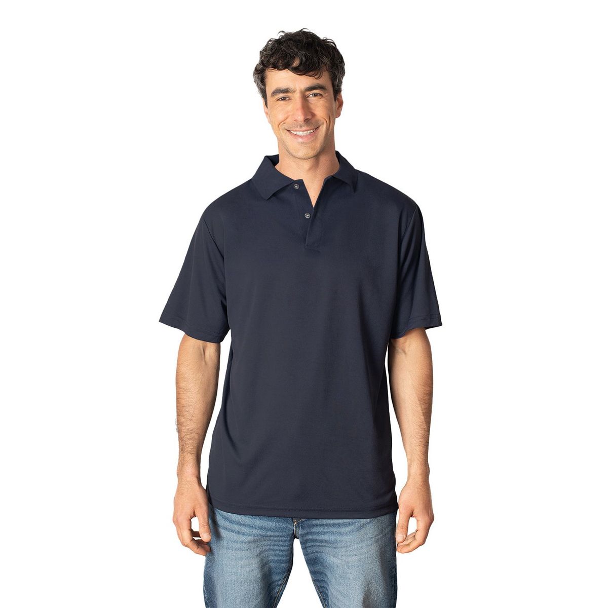 INDUSBORD - Polera Golf Hombre Manga Corta 100% Algodón Uv+pro Indusbord®