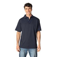 Polera Golf Hombre Manga Corta 100% Algodón Uv+pro Indusbord®