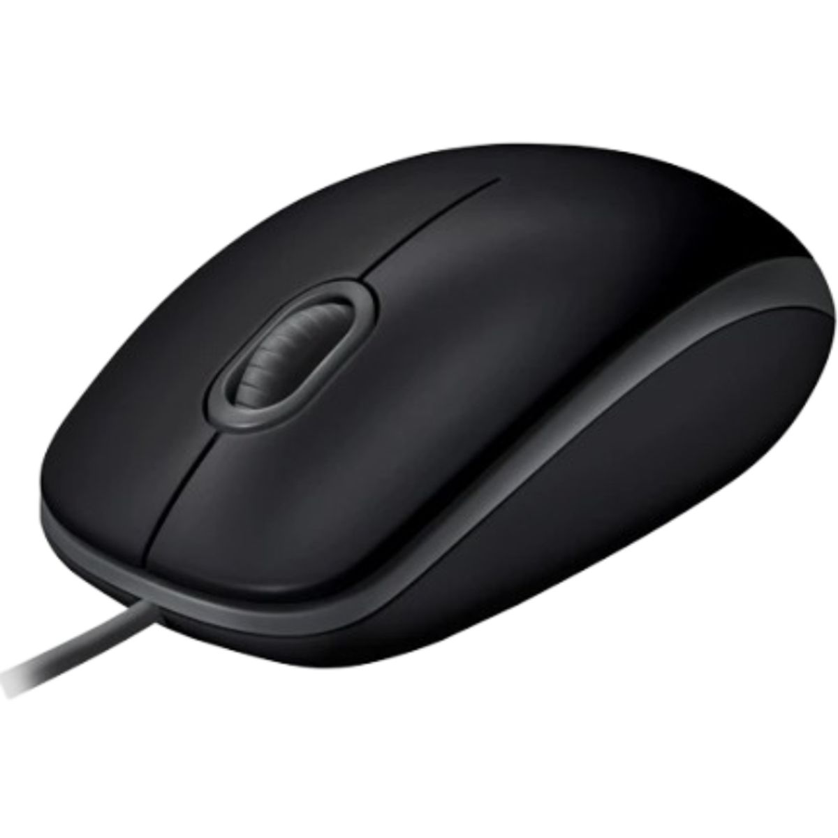 LOGITECH - Mouse Logitech M110 Silent con cable negro