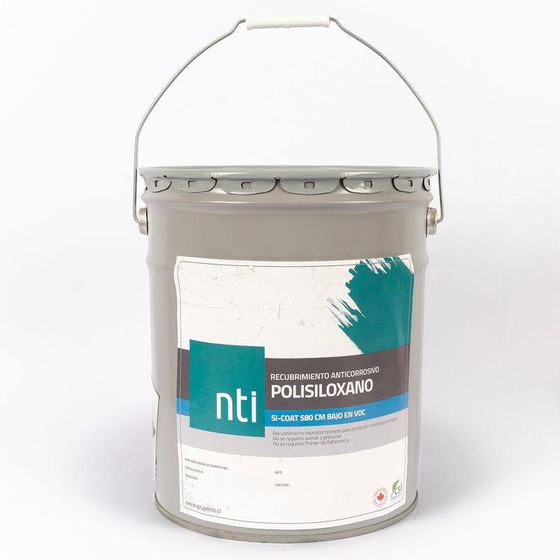 GENERICO - Recubrimiento Anticorrosivo SI-COAT 580 - Tineta