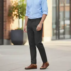 T-WORLD - Pantalón Trabajo Ejecutivo Hombre Gabardina Premium