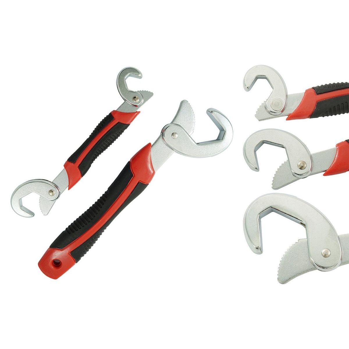 GENERICO - Set de 2 llaves Universales Ajuste Rápido 9-32mm