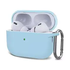 GENERICO - Funda De Silicona Para AirPods Pro-CELESTE