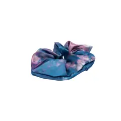 MARINA COLORINA - Scrunchie Collet de Seda XL Ombré Azul 22 momme