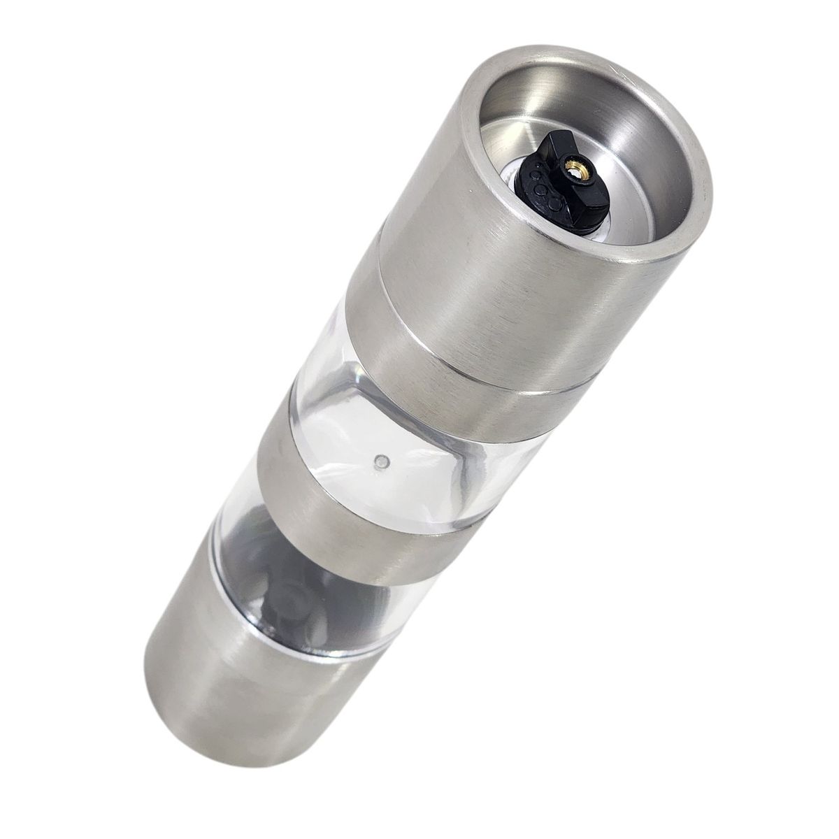 GENERICO - Molinillo Molino 2 en 1 Pimienta Sal Acero 14194