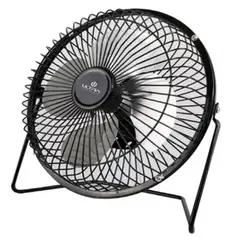 ULTRA - VENTILADOR USB NEGRO CON REGULACIÓN VERTICAL