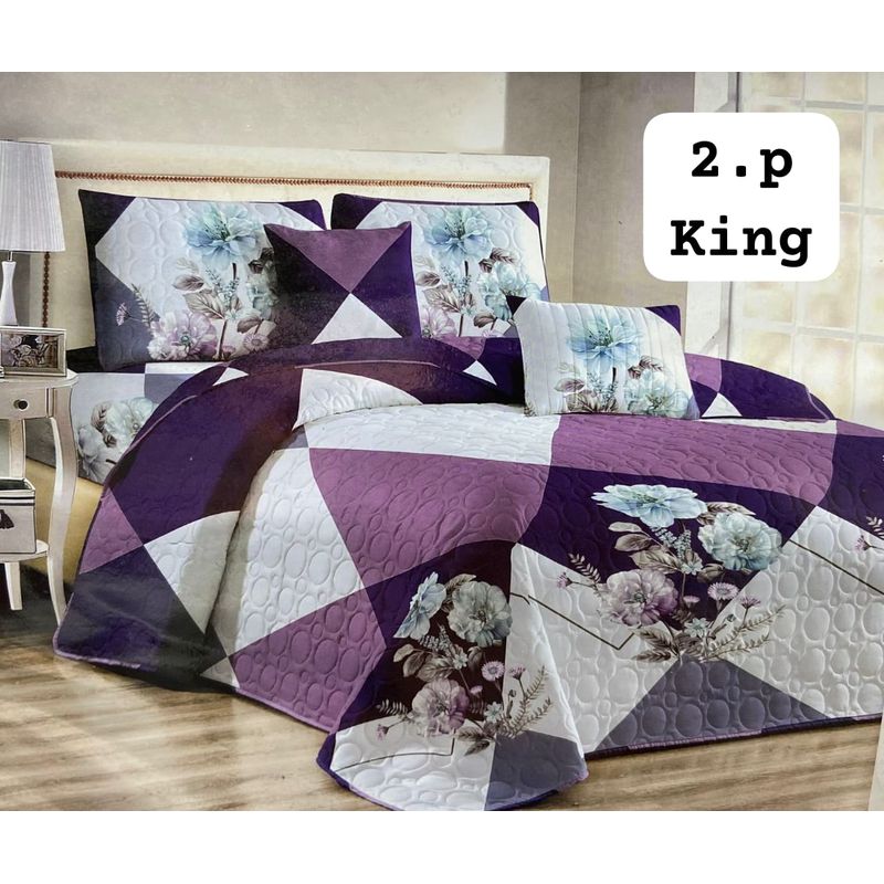 GENERICO - Cubrecama de verano quilt king
