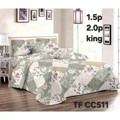 GENERICO - Cubrecama de verano quilt king