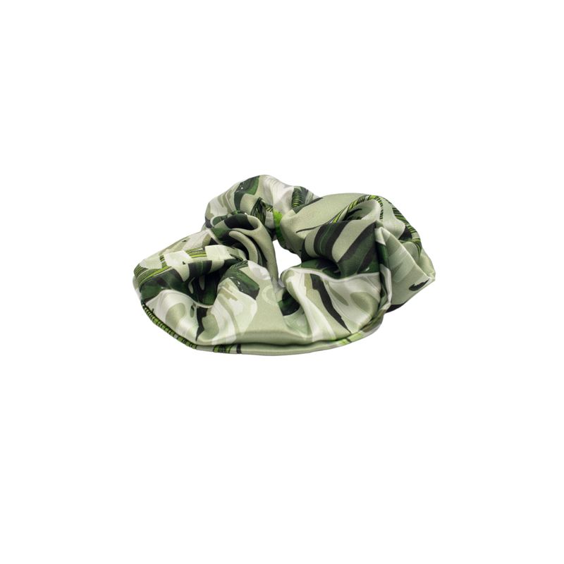 MARINA COLORINA - Scrunchie Collet de Seda XL Tropical 22 momme