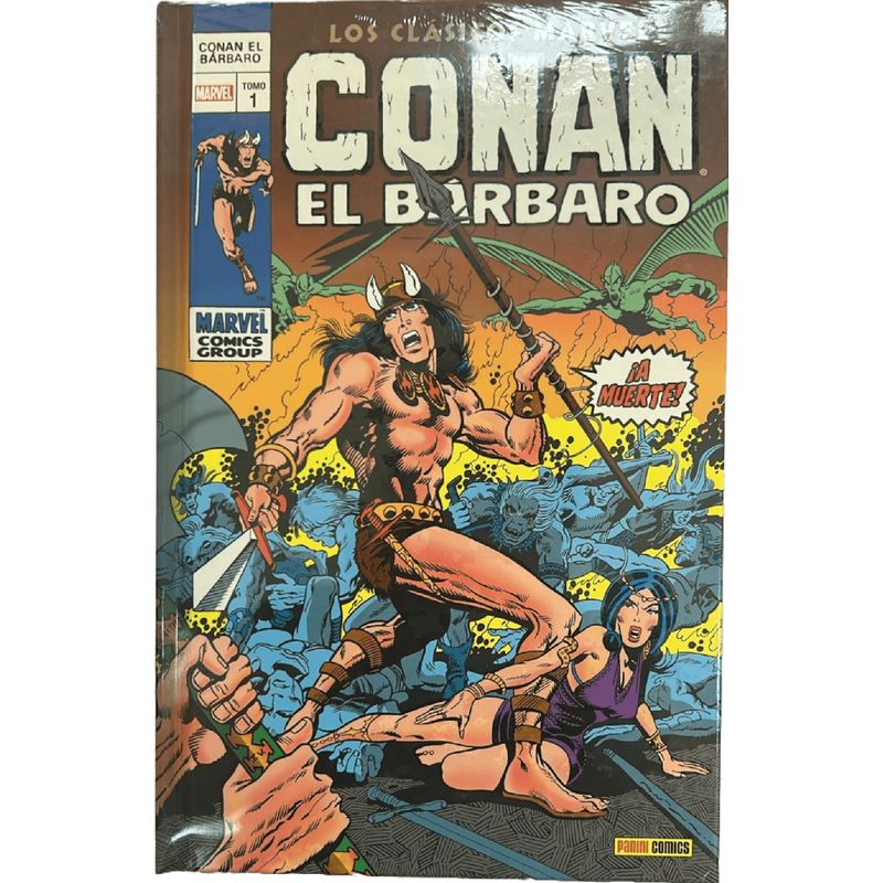 PANINI - Cómic Conan El Barbaro 01: Los Clasicos Marvel