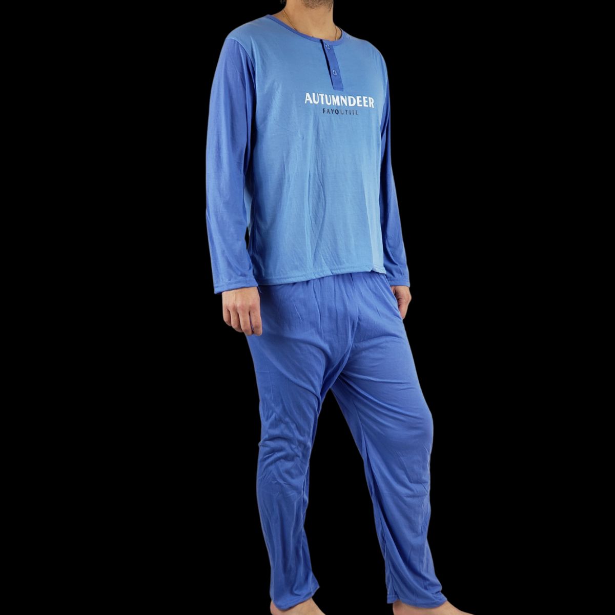 LIKE SHOP - Pijama Hombre Manga Larga Delgado Primavera 427