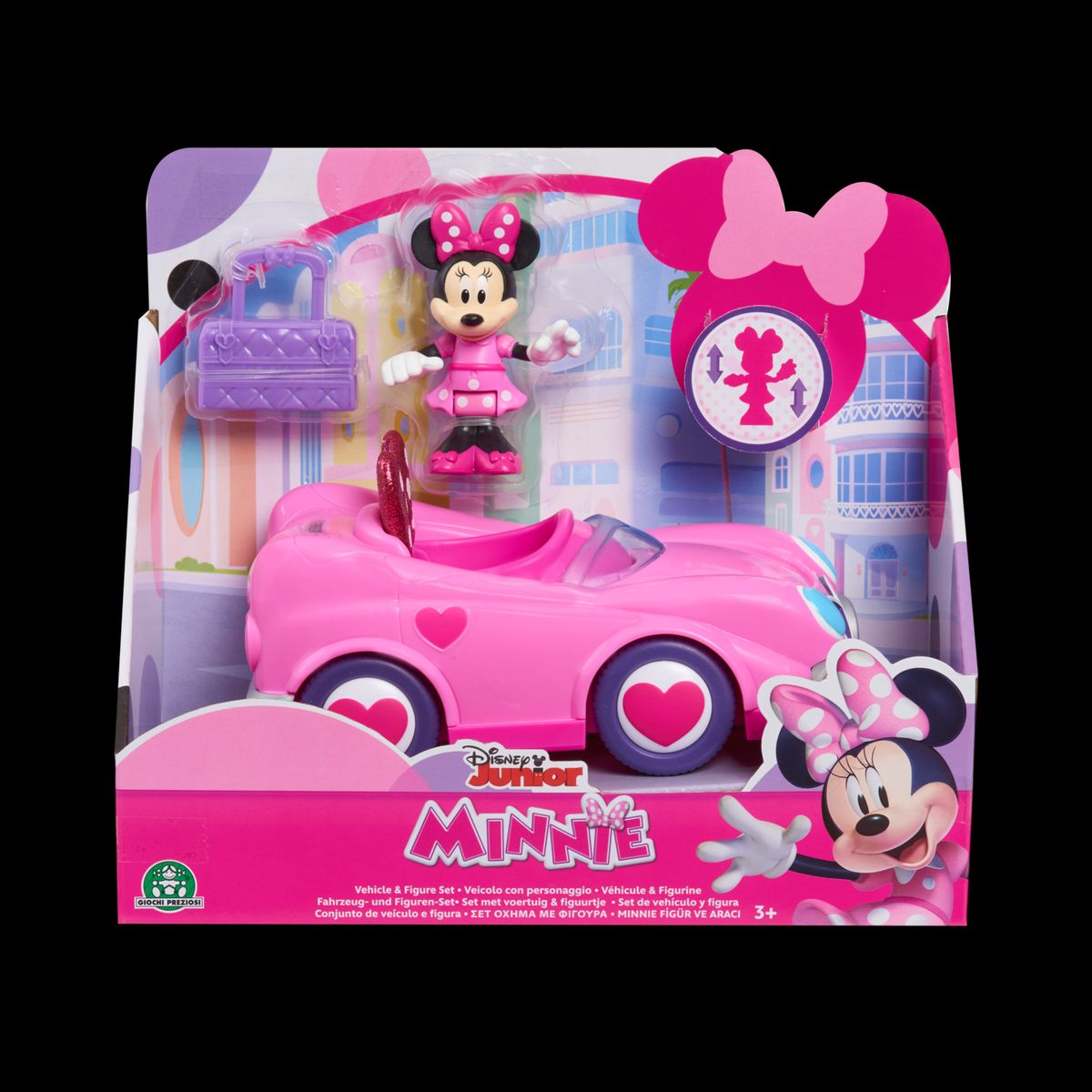 DISNEY - Vehiculo Con Figura Minnie Disney