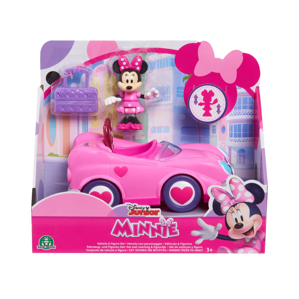 DISNEY - Vehiculo Con Figura Minnie Disney