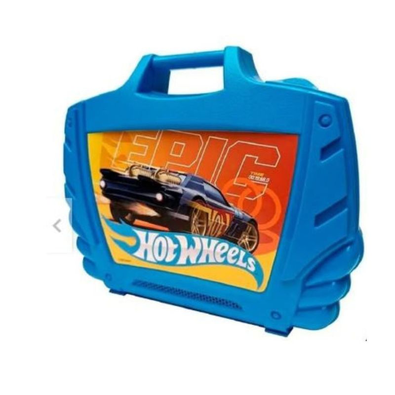 GENERICO - Maletín Guarda Autos de Colección - Azul