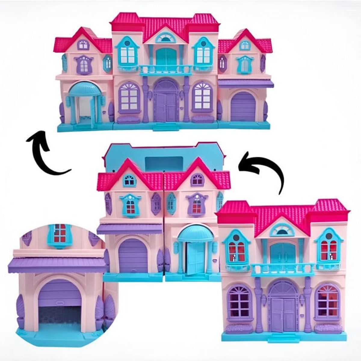 GENERICO - Casa de Muñeca con Luz y Sonido