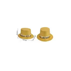 GENERICO - Gorro Dorado Año Nuevo Glitter