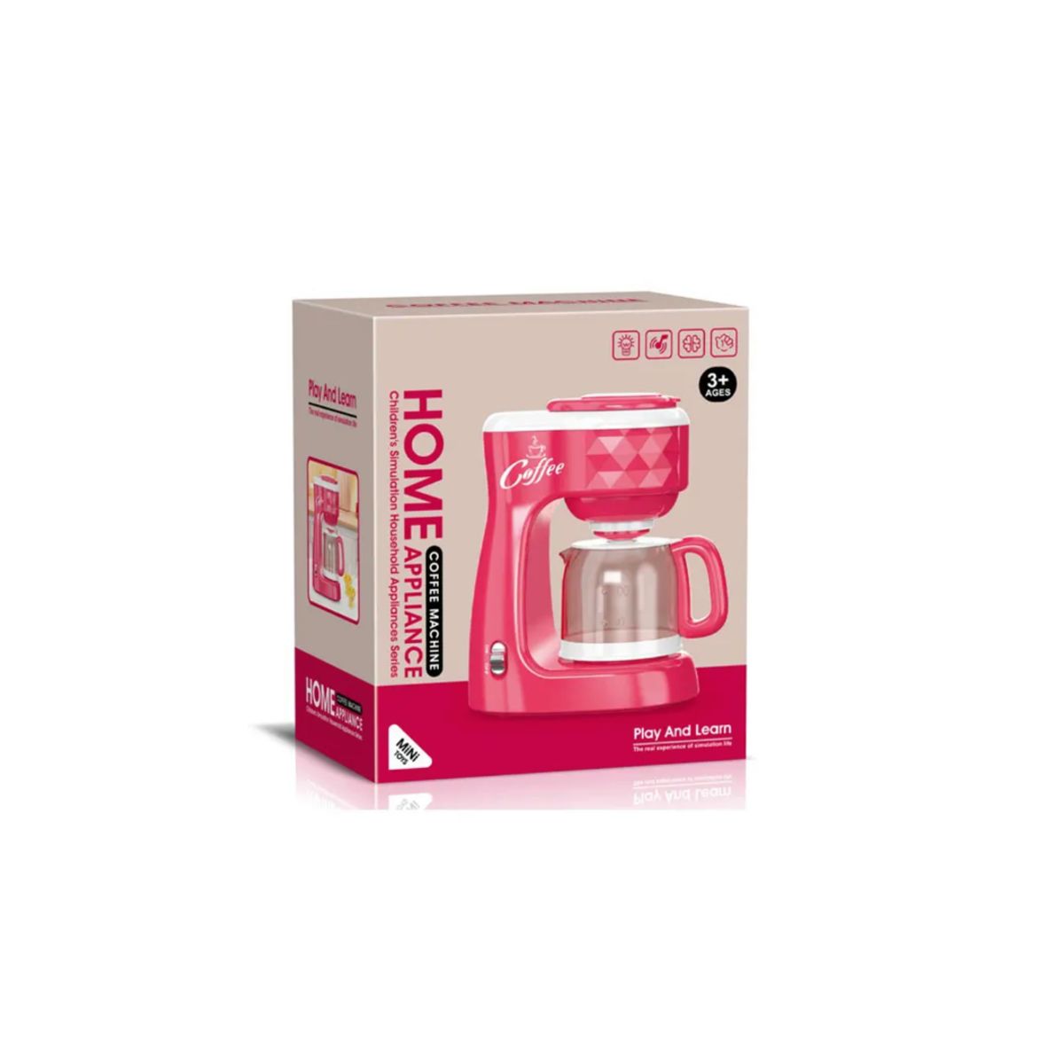 GENERICO - Cafetera De Juguete Juego De Cocina Para Niñas