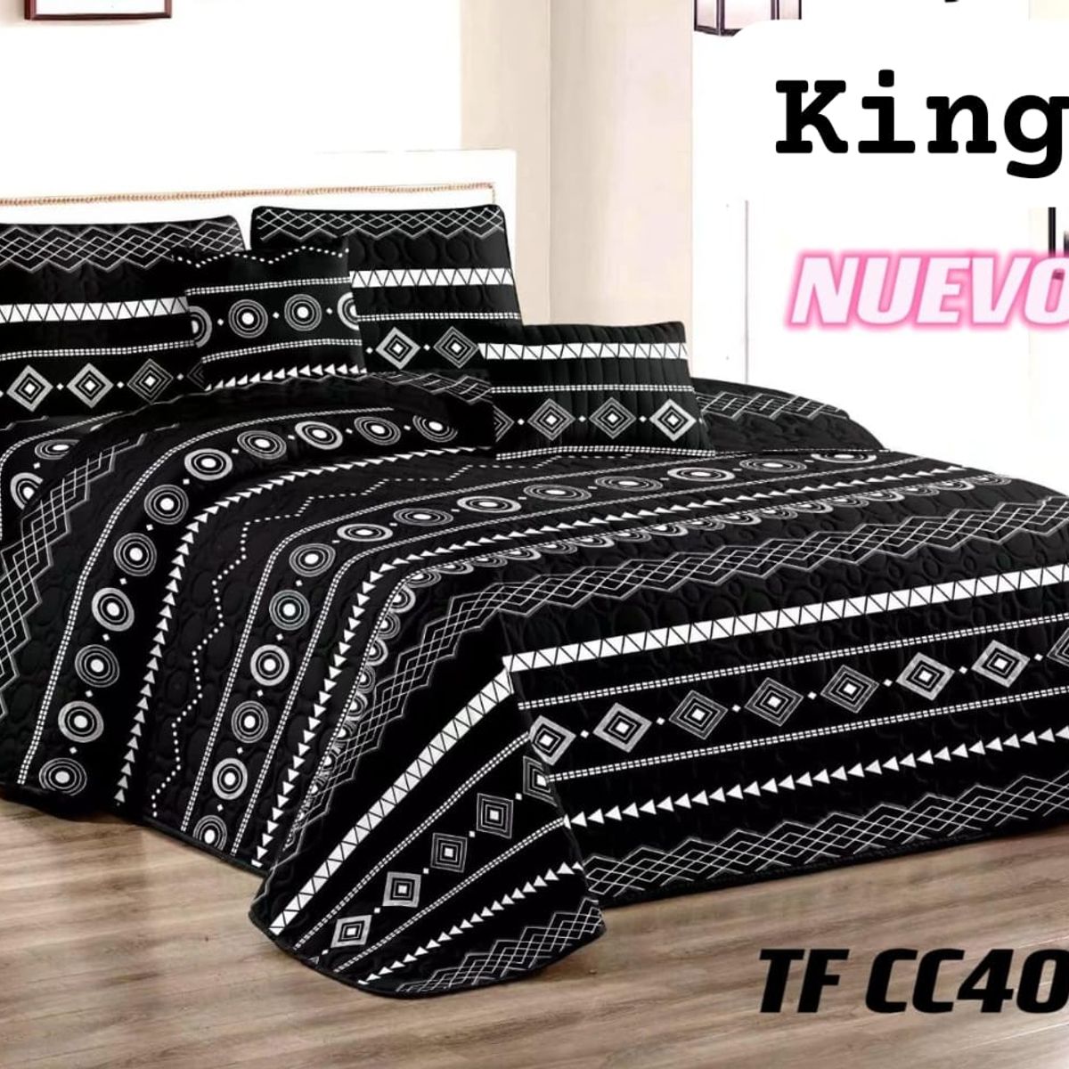 GENERICO - Cubrecama de verano quilt king