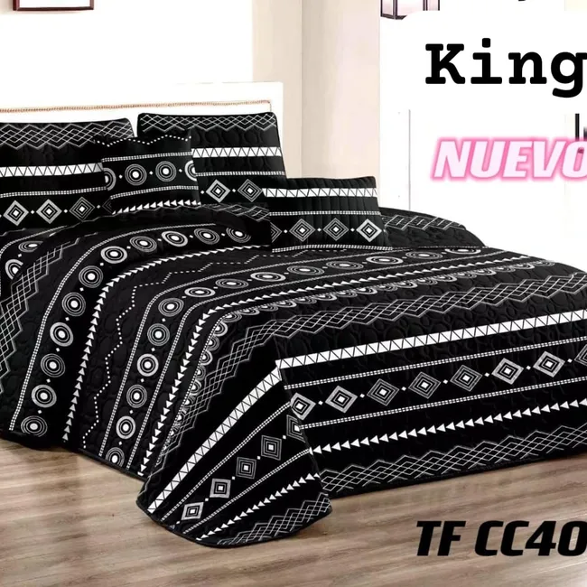 GENERICO - Cubrecama de verano quilt king