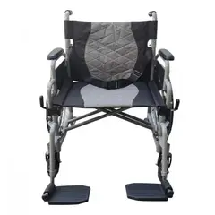 GENERICO - Silla De Ruedas Bariatrica Plegable Rueda Neumatica Trasera Oneder KJT605E