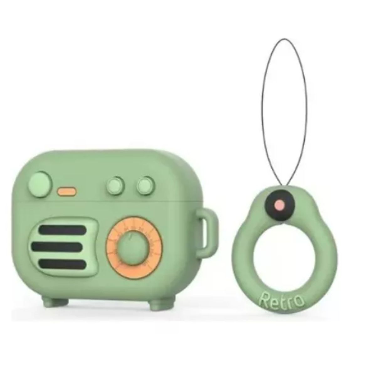 GENERICO - Funda De Silicona Animada Para AirPods 3-RETRO