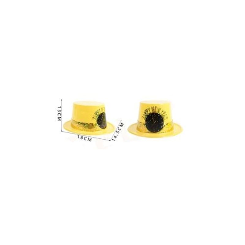GENERICO - Gorro Amarillo Happy New Year