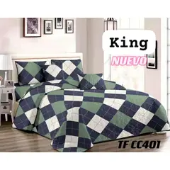 GENERICO - Cubrecama de verano quilt king