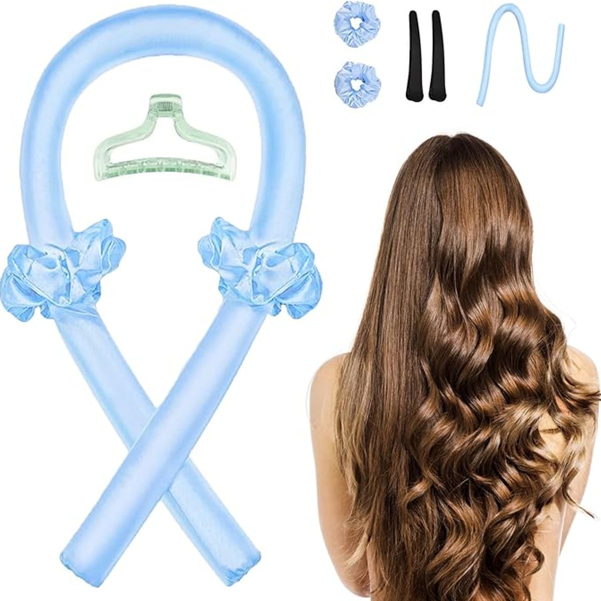 GENERICO - Onduladora Rizadora de Cabello sin Calor- COLOR SURTIDO