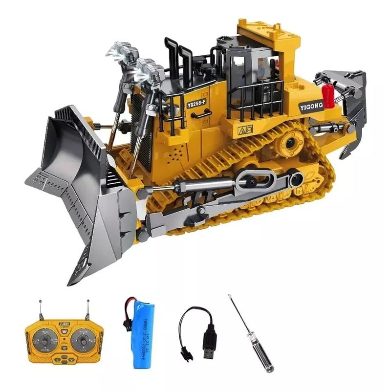GENERICO - Buldocer Minera Construccion RC Control Remoto Nuevo Modelo
