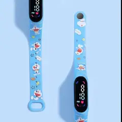 GENERICO - Reloj LED lindo de silicona para niños