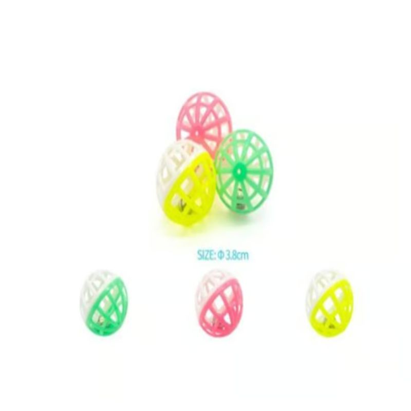 GENERICO - Juguete Para Gatos Pelotas Colores Surtidos 3cm