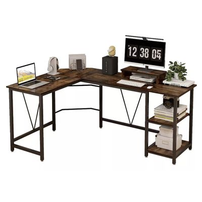 Imagen 2 del producto Escritorio Esquinero Metal Oficina 150x48x75cm En Forma L ZJ150-R