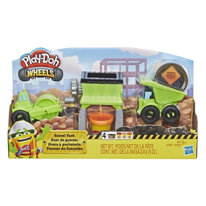 GENERICO - Juguete Construccion Camion De Grava Y Pavimento Con Masa