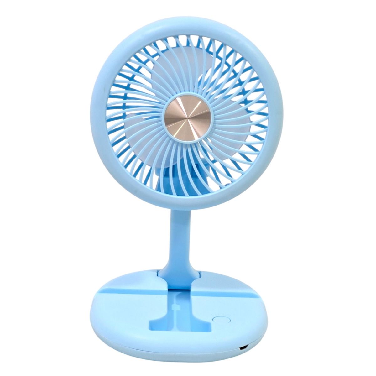 TECNOLAB - Mini Ventilador Mesa Portátil Recargable Tecnolab TL670BL