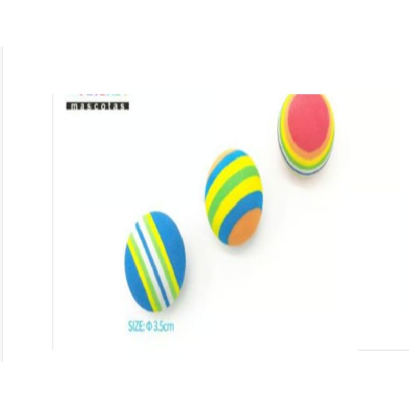 GENERICO - Juguete Para Gatos Colores Surtidos Pelotitas 3cm