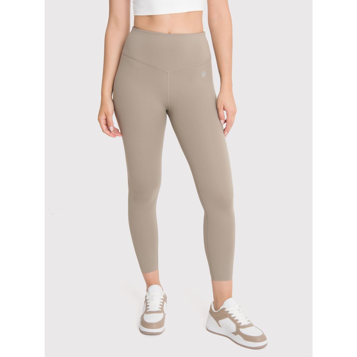 BSOUL - Calza deportiva 7/8 Mujer Ankle Leg Emma Café BSOUL