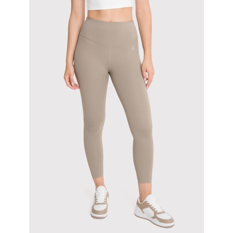BSOUL - Calza deportiva 7/8 Mujer Ankle Leg Emma Café BSOUL