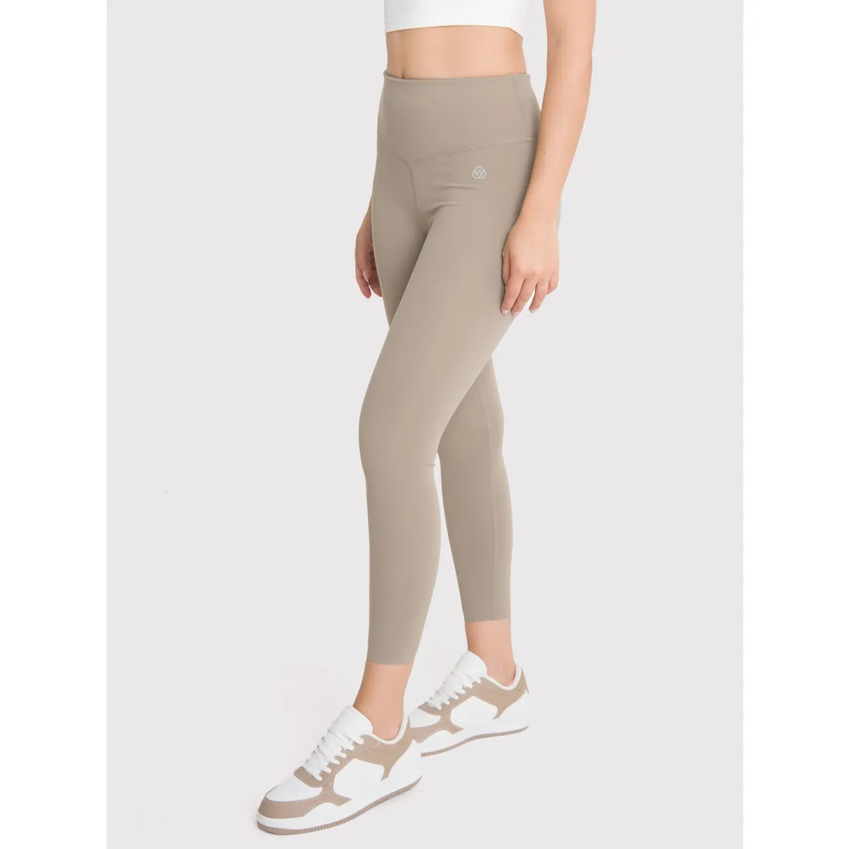 BSOUL - Calza deportiva 7/8 Mujer Ankle Leg Emma Café BSOUL