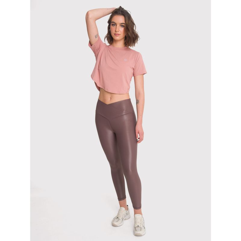 BSOUL - Calza deportiva 78 Mujer Hr Ankl Leg Eva II Café BSOUL