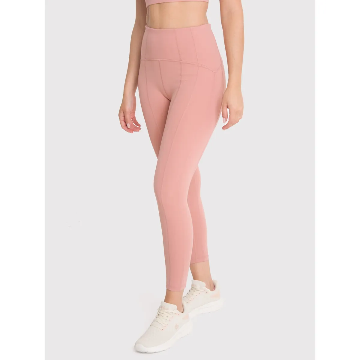 BSOUL - Calza deportiva 7/8 Mujer Ankle Wilma Palo Rosa BSOUL