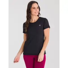 BSOUL - Polera Court T-Shirt Negra