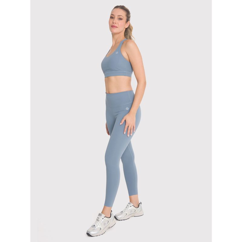 BSOUL - Calza deportiva 7/8 Mujer Ankle Maya Celeste BSOUL