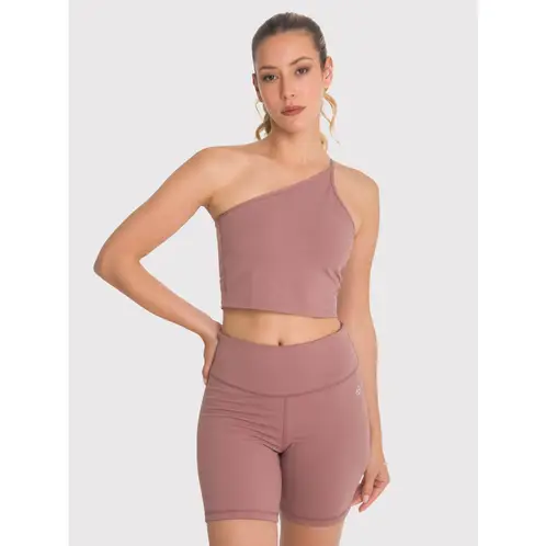 BSOUL - Peto deportivo Mujer Crop Top Elise Café