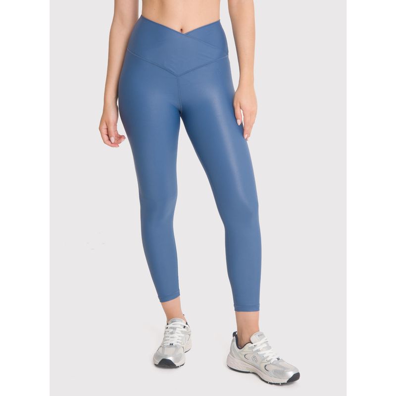 BSOUL - Calza deportiva 78 Mujer Hr Ankl Leg Eva II Azul BSOUL