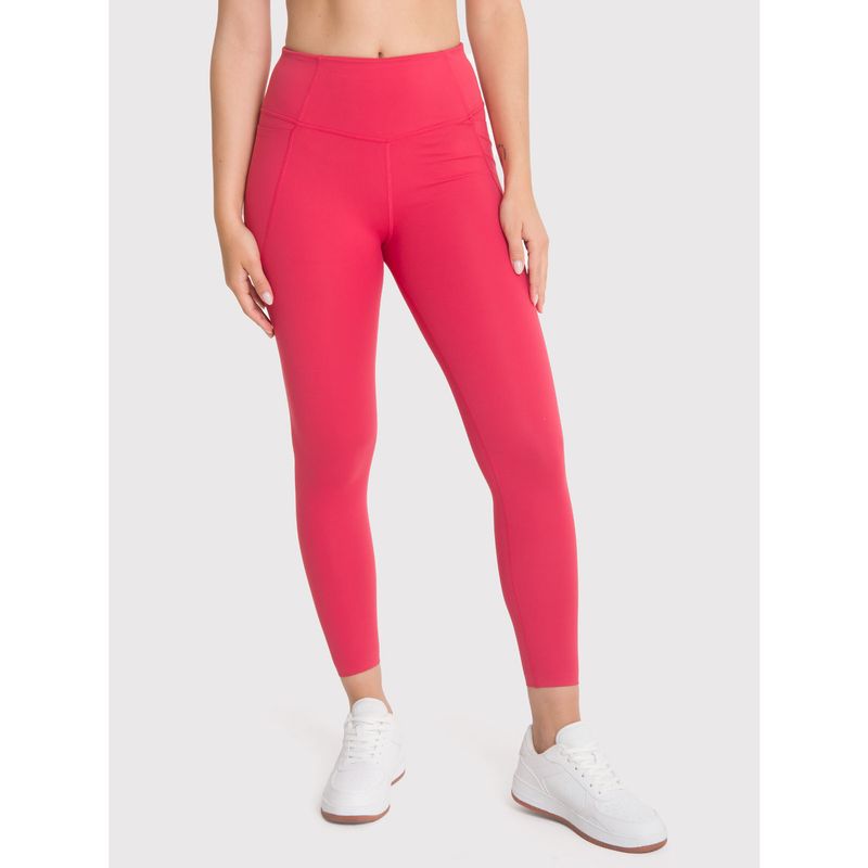 BSOUL - Calza deportiva 7/8 Mujer Ankle Alma Roja BSOUL