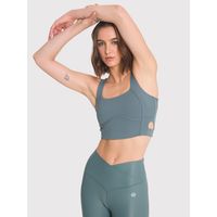 Peto deportivo Mujer Crop Top Pro Verde