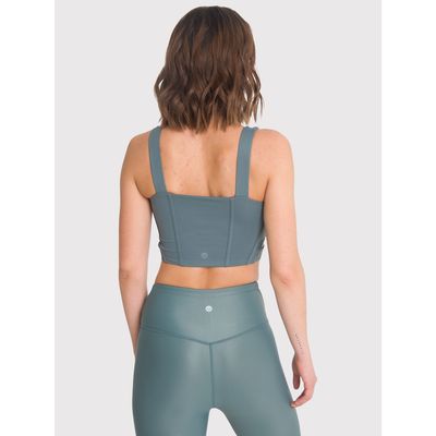 Imagen 2 del producto Peto deportivo Mujer Crop Top Pro Verde